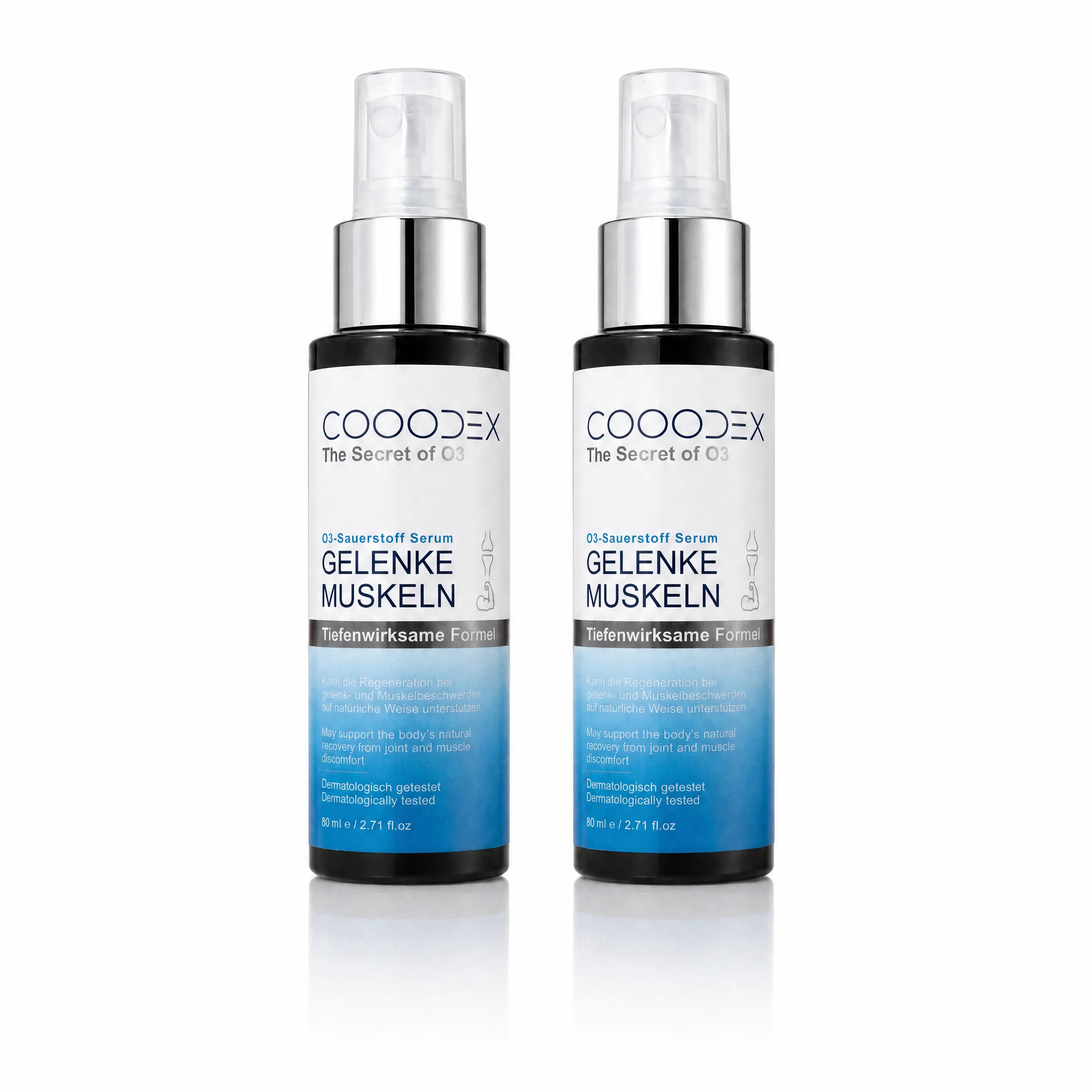 2 COOODEX Flaschen