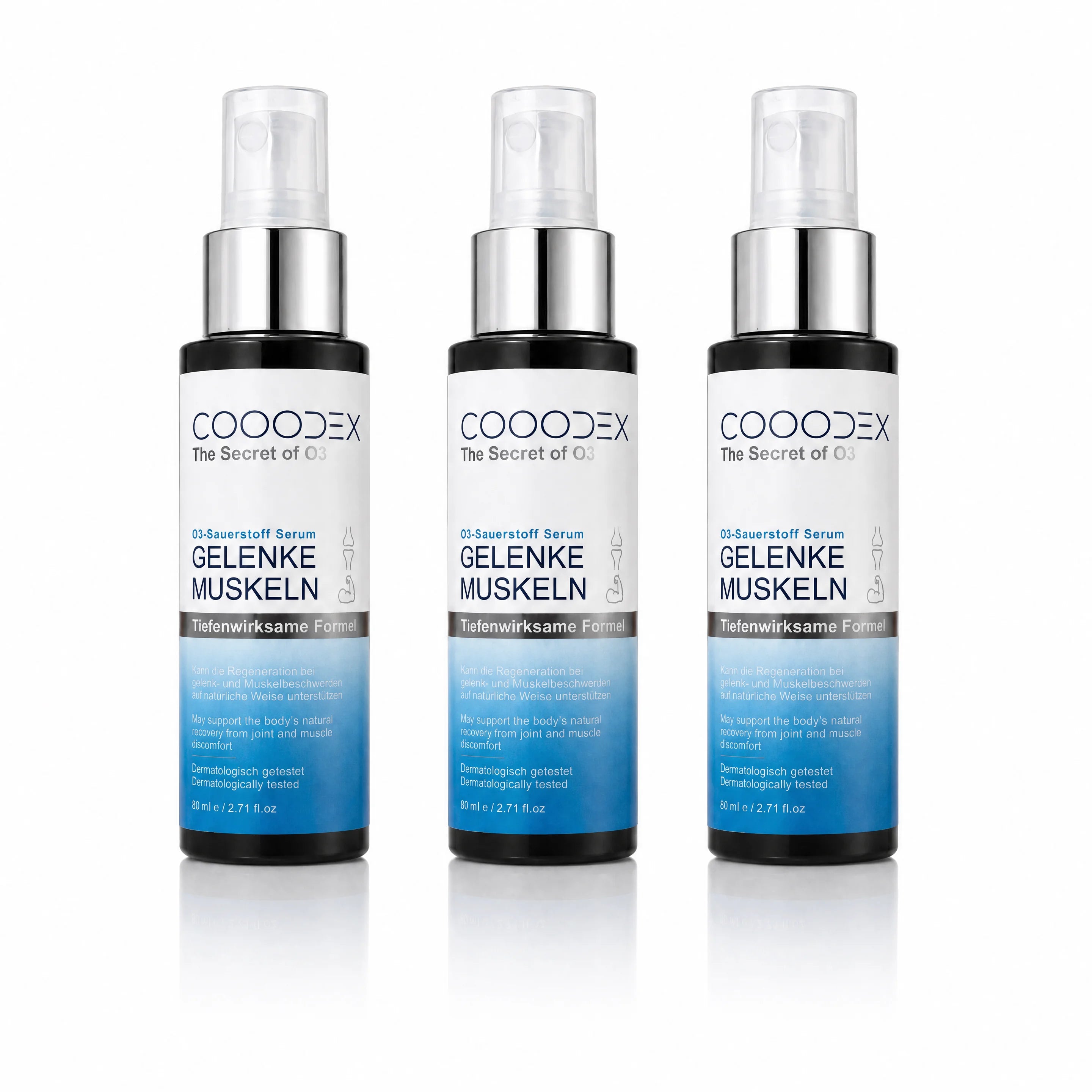 3 COOODEX Flaschen