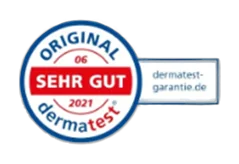 Dermatologisch mit „sehr gut“ bewertet